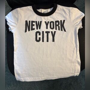 Kids New York City Graphic Tee - White